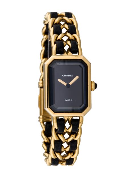 chanel tank watch|Chanel black watch ladies.